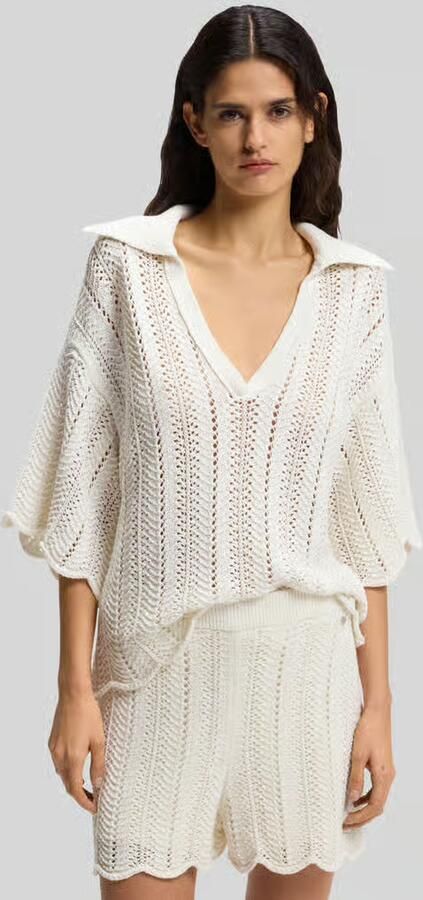 Boss Orange relaxed fit pullover met gebreide structuur - Foto 3