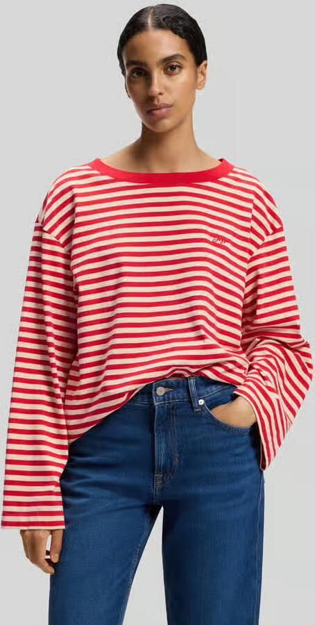 Boss Orange relaxed fit shirt met lange mouwen met logo-opschrift - Foto 3