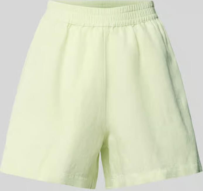 Boss Orange relaxed fit short van mix van linnen en viscose model 'TALLAN' - Foto 2