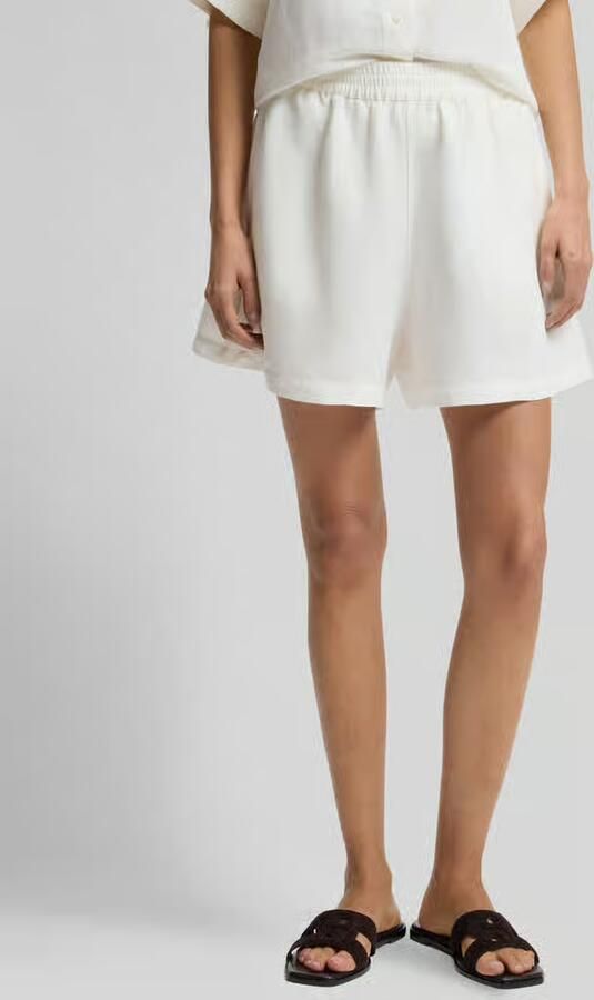 Boss Orange relaxed fit short van mix van linnen en viscose model 'TALLAN' - Foto 2