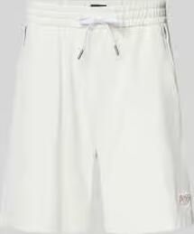 Boss Orange relaxed fit sport short met zijwaartse ritszakken model 'Fisher'