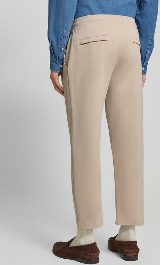 Boss Orange Relaxed fit sweatpants van katoenmix model 'SE_TWIST' - Foto 3