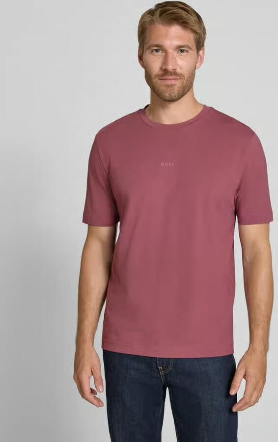 Boss Orange relaxed fit t-shirt van 100% katoen model 'TCHUP' - Foto 7