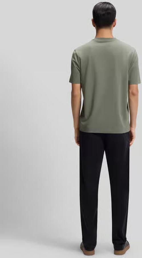 Boss Orange relaxed fit T-shirt van katoenmix model 'TCHUP' - Foto 4