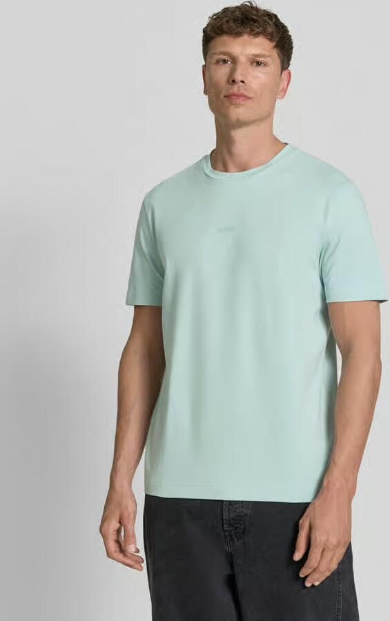 Boss Orange relaxed fit T-shirt van katoenmix model 'TCHUP' - Foto 5