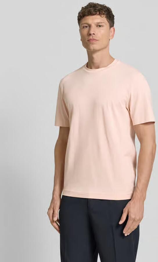 Boss Orange relaxed fit T-shirt van katoenmix model 'TCHUP' - Foto 9
