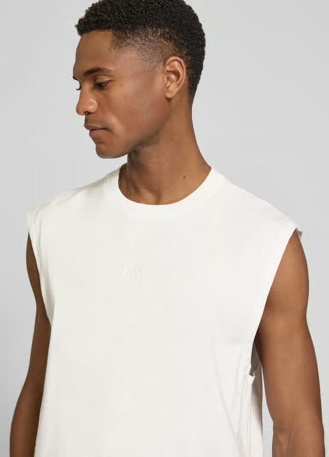 Boss Orange relaxed fit T-shirt van katoenmix model 'TE_SURF'