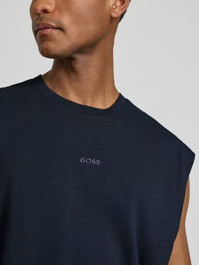 Boss Orange relaxed fit T-shirt van katoenmix model 'TE_SURF'