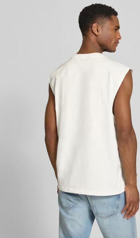 Boss Orange relaxed fit T-shirt van katoenmix model 'TE_SURF' - Foto 4