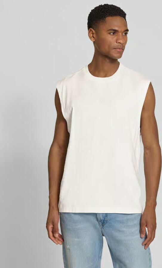 Boss Orange relaxed fit T-shirt van katoenmix model 'TE_SURF' - Foto 3
