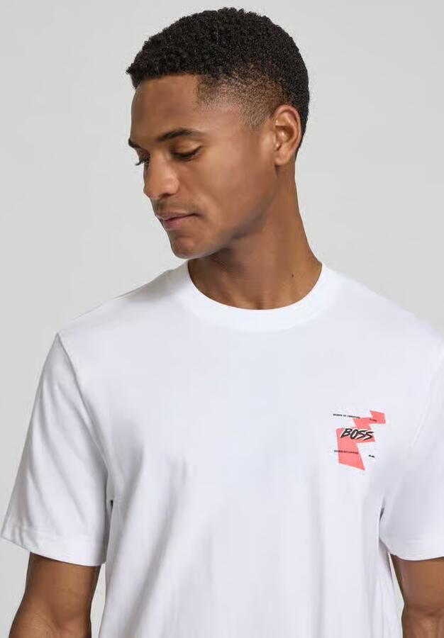 Boss Orange relaxed fit T-shirt van puur katoen model 'MOVEMENT'