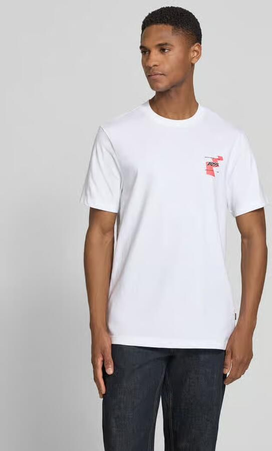 Boss Orange relaxed fit T-shirt van puur katoen model 'MOVEMENT' - Foto 3