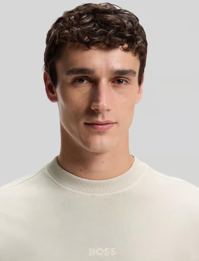 Boss Orange relaxed fit T-shirt van puur katoen model 'TE_TILE'