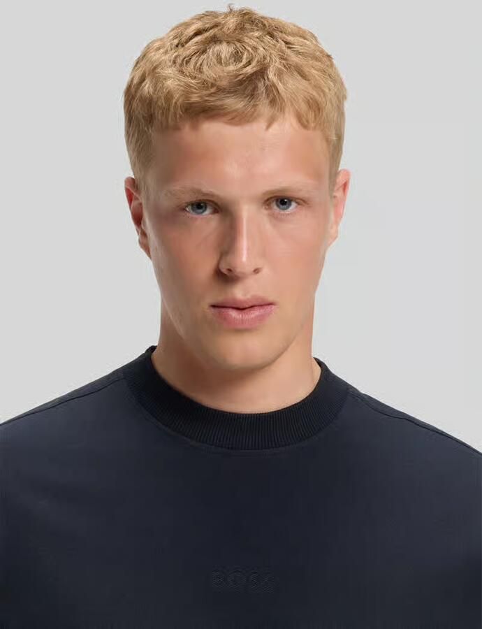 Boss Orange relaxed fit T-shirt van puur katoen model 'TE_TILE'