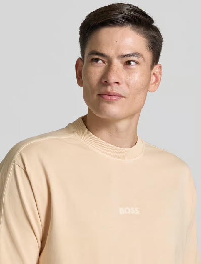 Boss Orange relaxed fit T-shirt van puur katoen model 'TE_TILE'