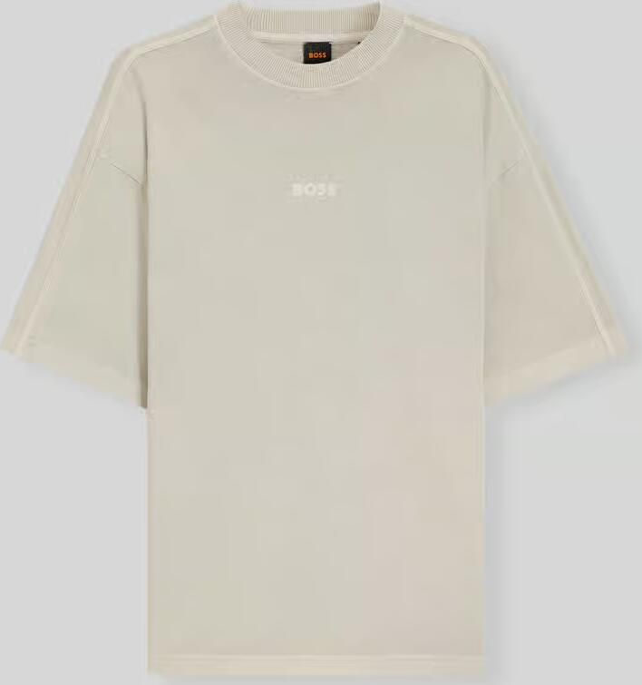 Boss Orange relaxed fit T-shirt van puur katoen model 'TE_TILE' - Foto 2