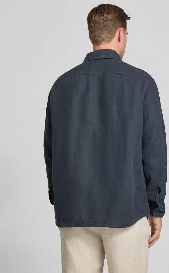 Boss Orange relaxed fit vrijetijdsoverhemd van puur linnen model 'LOCKY'