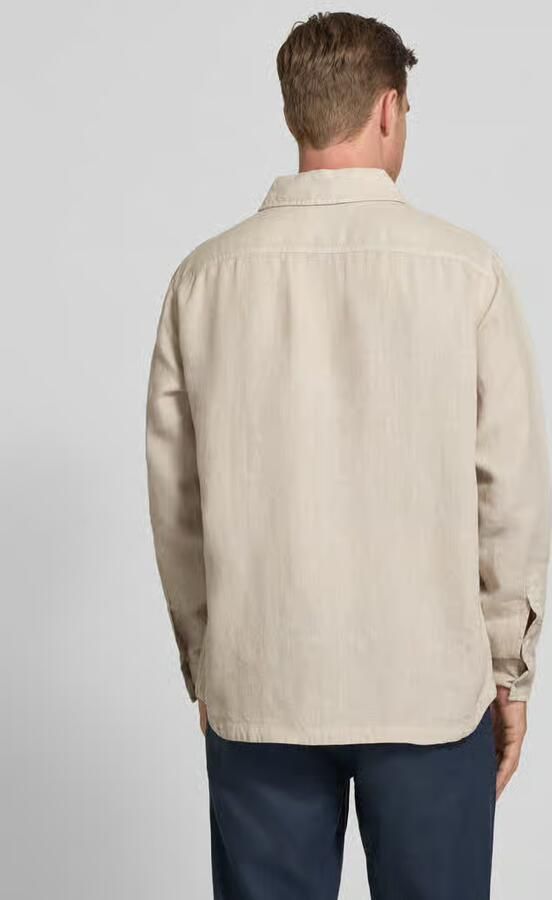 Boss Orange relaxed fit vrijetijdsoverhemd van puur linnen model 'LOCKY' - Foto 6