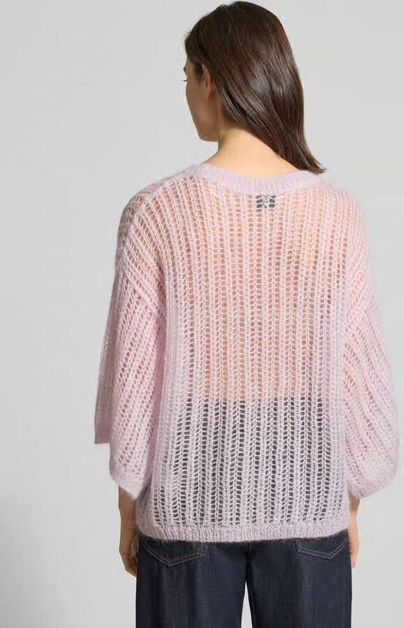 Boss Orange Relaxed fit wollen pullover van mohairmix model 'C_FRUG' - Foto 2