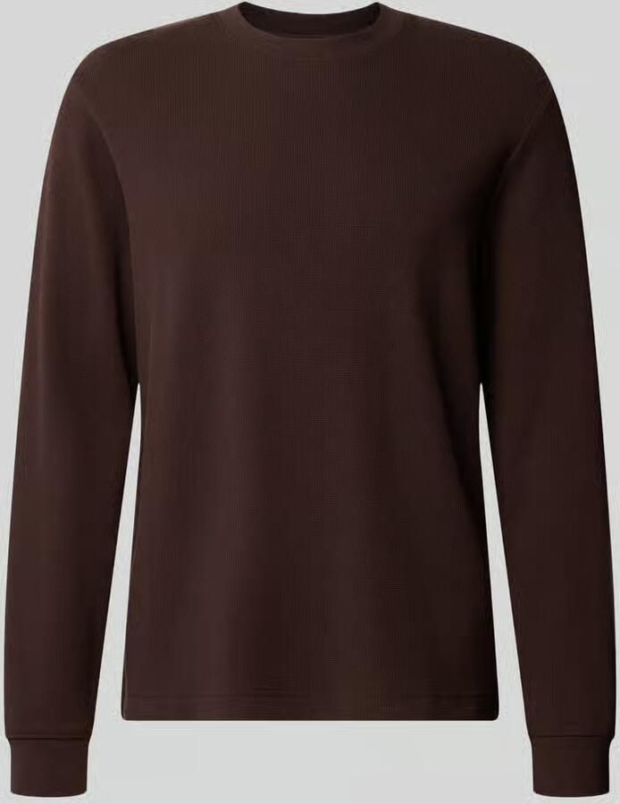 Boss Orange Regular fit shirt met lange mouwen van katoenmix model 'Tempest'