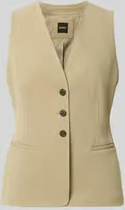Boss Orange Slim fit bodywarmer met eenrijige knoopsluiting model 'C_Javesta1'