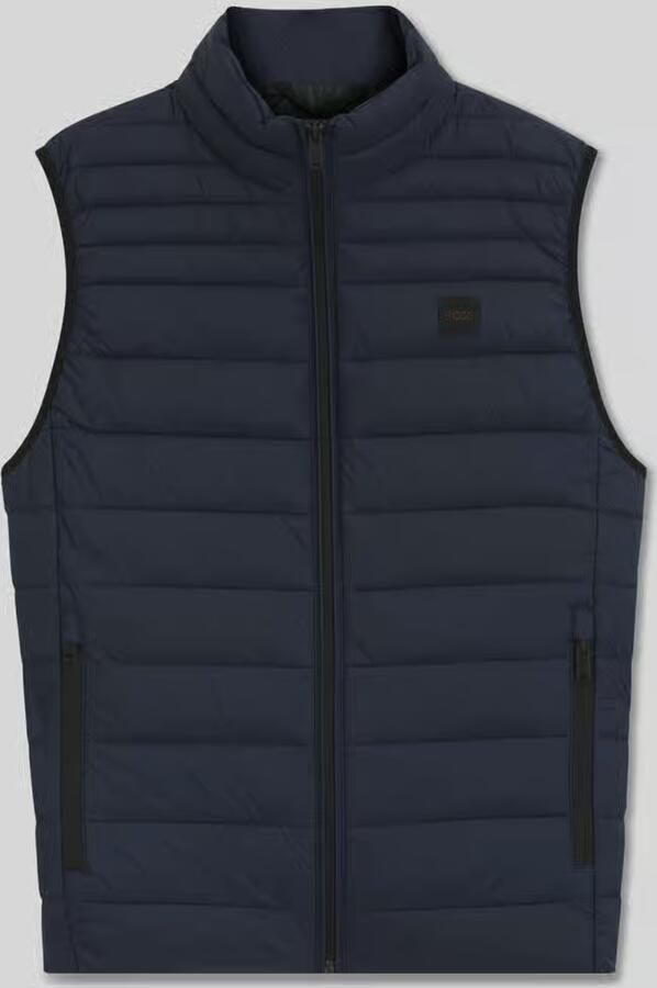 Boss Orange Slim fit bodywarmer met ritszakken model 'ODENO2'