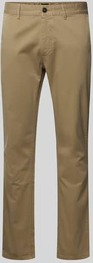 Boss Orange Slim Fit Chino in Satijn Stretch Beige Heren - Foto 12