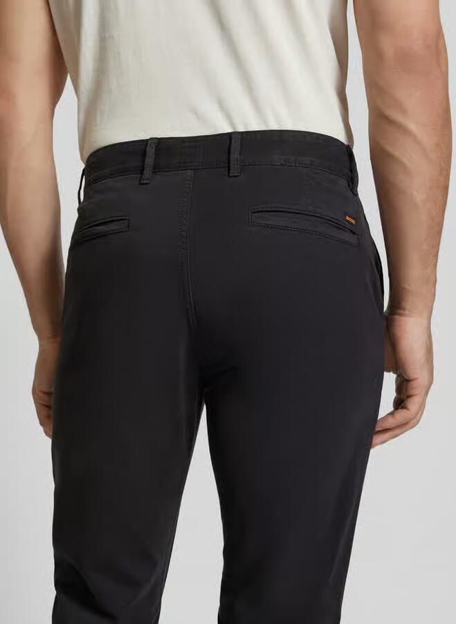 Boss Orange Slim fit chino met Franse steekzakken - Foto 8