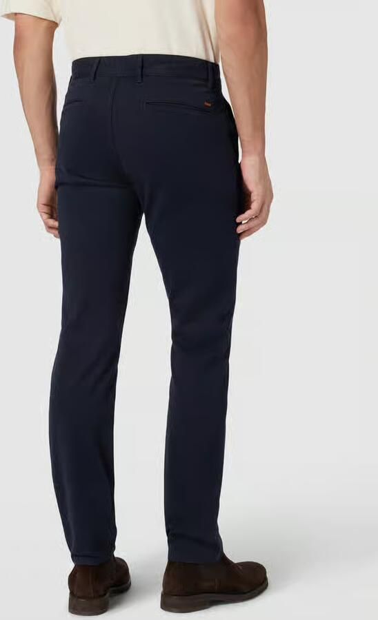 Hugo Boss Slim Fit Chino Broek in Donkerblauw Blue Heren - Foto 11