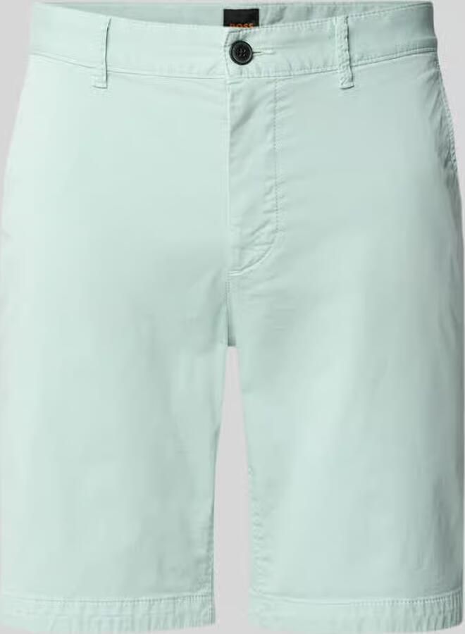 Boss Orange slim fit chino-short van katoenmix - Foto 2