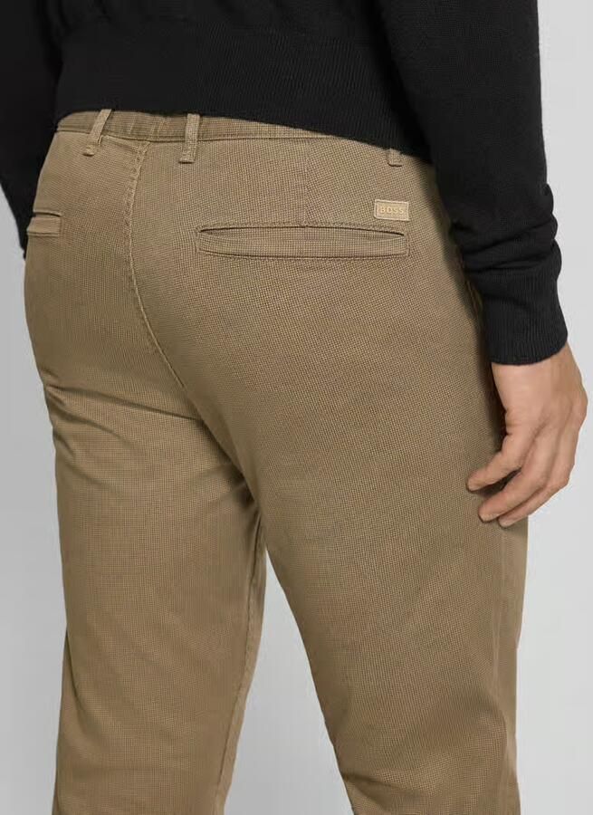 Boss Orange Slim fit chino van katoenmix - Foto 2