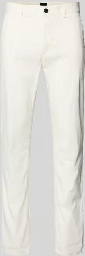 Boss Orange Slim fit chino met ceintuurlussen. - Foto 11