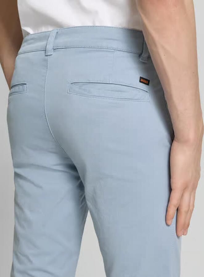 Boss Orange slim fit chino van katoenmix