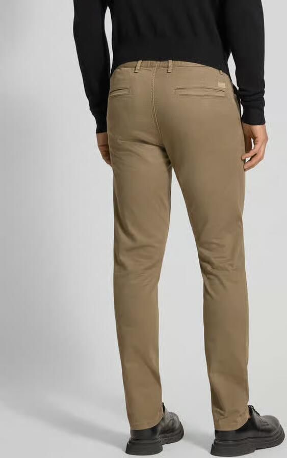 Boss Orange Slim fit chino van katoenmix - Foto 2