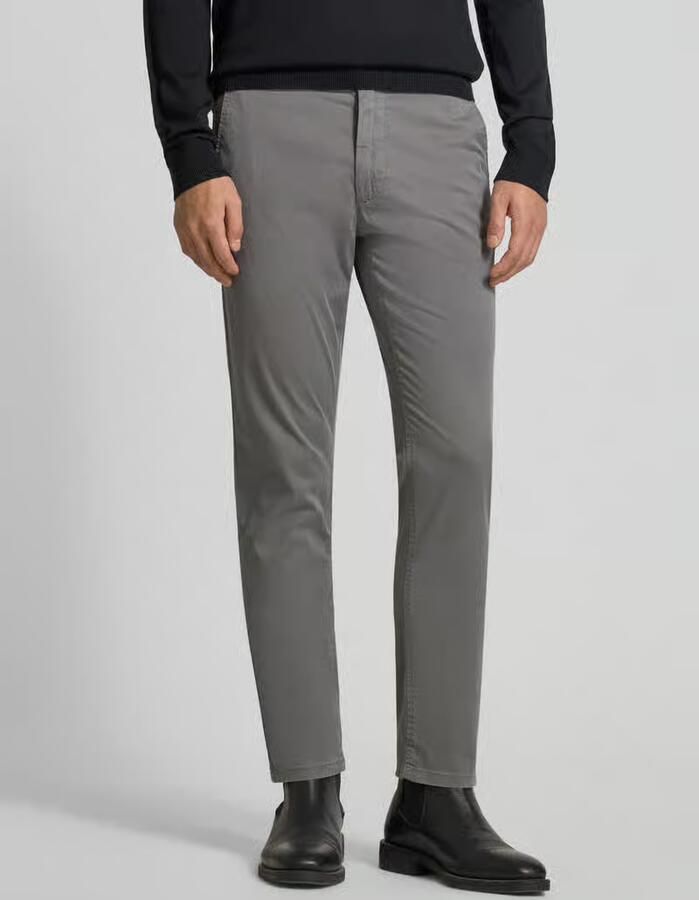 Boss Orange Slim fit chino van katoenmix model 'CHINO_SLIM' - Foto 3
