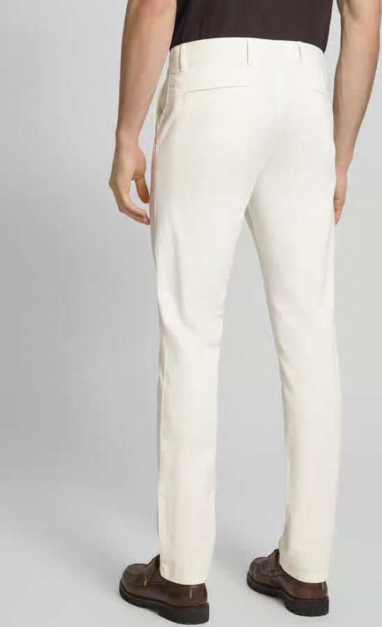 Boss Orange Slim fit chino met ceintuurlussen. - Foto 12