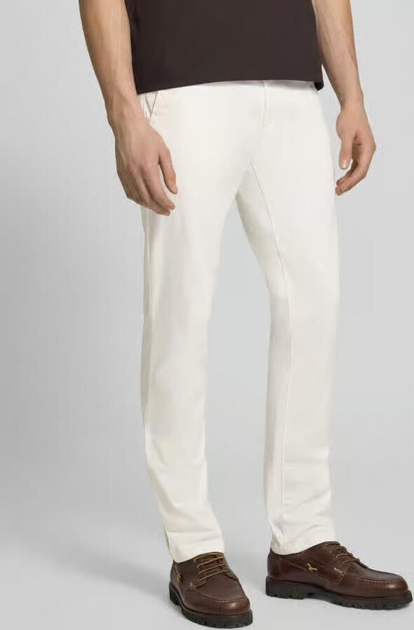 Boss Orange Slim fit chino met ceintuurlussen. - Foto 11