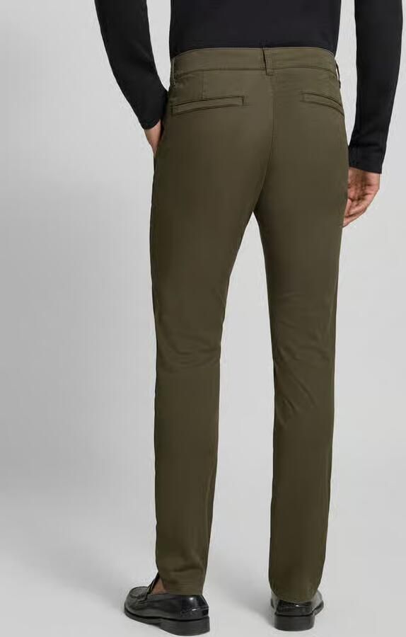 Boss Orange chino van katoenmix model 'Chino Slim 2' - Foto 3