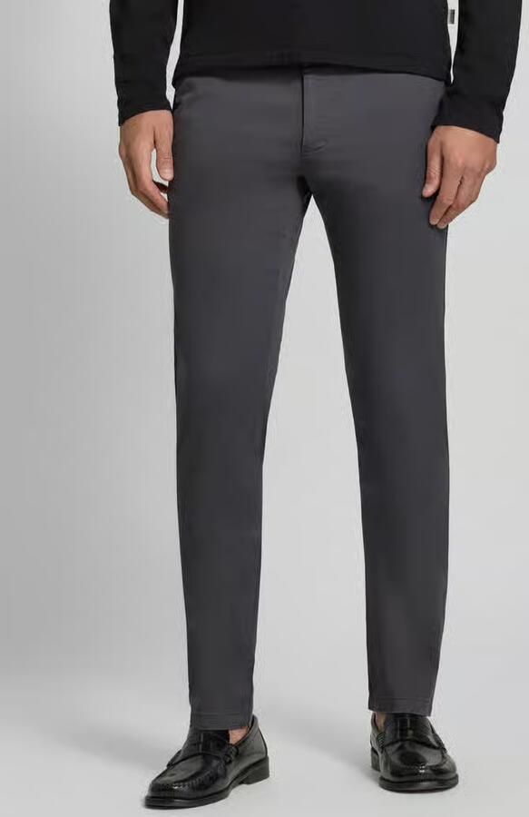 Boss Orange Slim fit chino van katoenmix model 'Chino Slim 2' - Foto 2