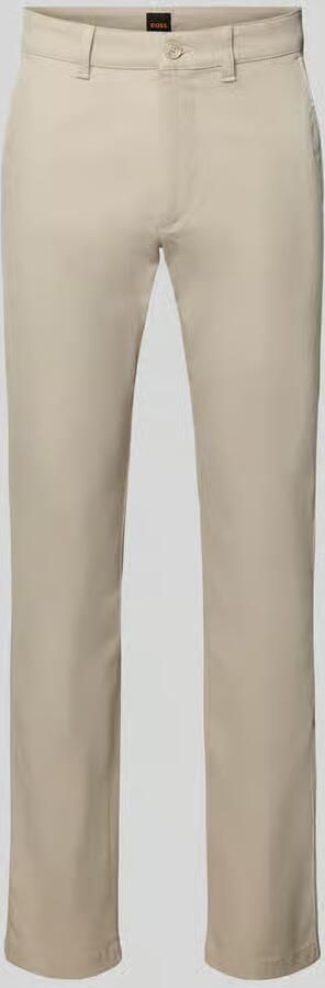 Boss Orange Slim fit chino van katoenmix model 'Chino Slim 2'