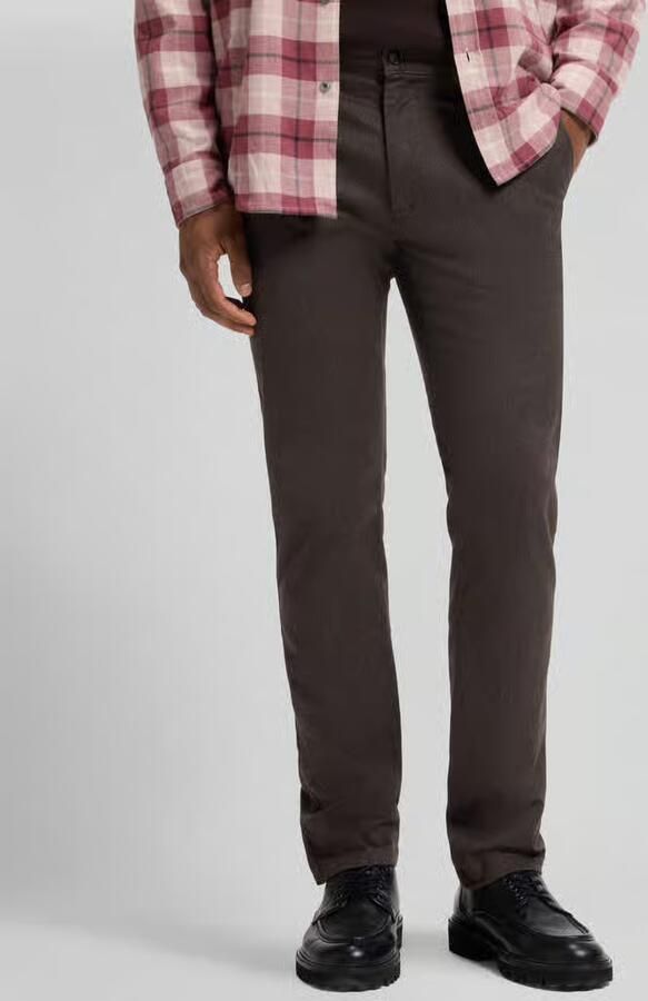 Boss Orange Slim fit chino van katoenmix model 'Chino Slim 2' - Foto 2