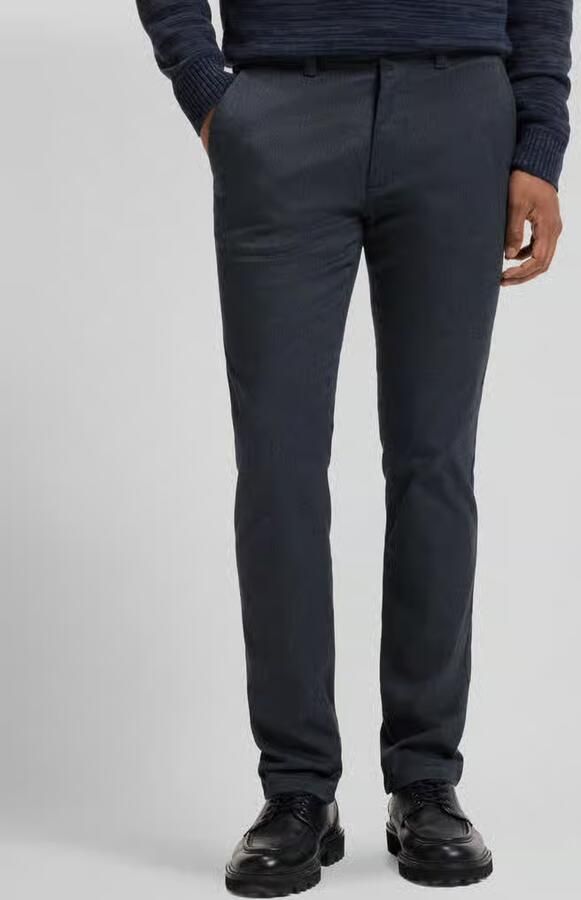 Boss Orange Slim fit chino van katoenmix model 'Chino Slim 2' - Foto 2