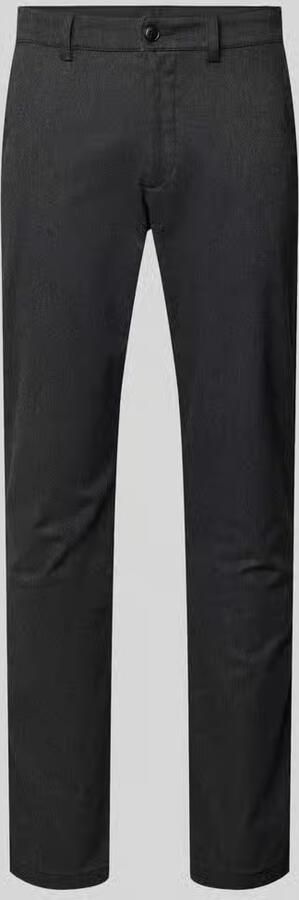 Boss Orange Slim fit chino van katoenmix model 'Chino Slim 2'