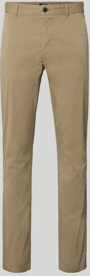 Boss Orange Slim fit chino van katoenmix model 'CHINO_SLIM'