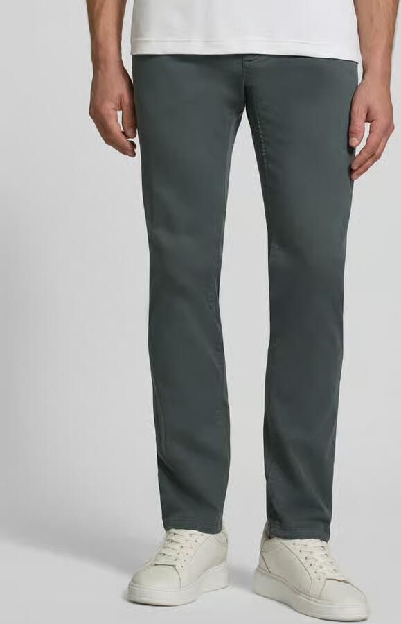Boss Orange Slim fit chino van katoenmix model 'Chino Slim' - Foto 3