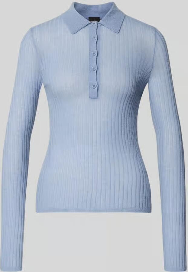 Boss Orange Slim fit gebreide pullover van scheerwolmix model 'FUGENEL'