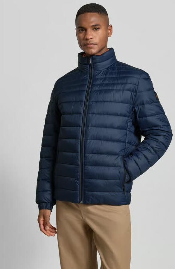 Boss Orange Gewatteerde jas Oden met opstaande kraag slim fit vederlicht waterafstotend - Foto 8