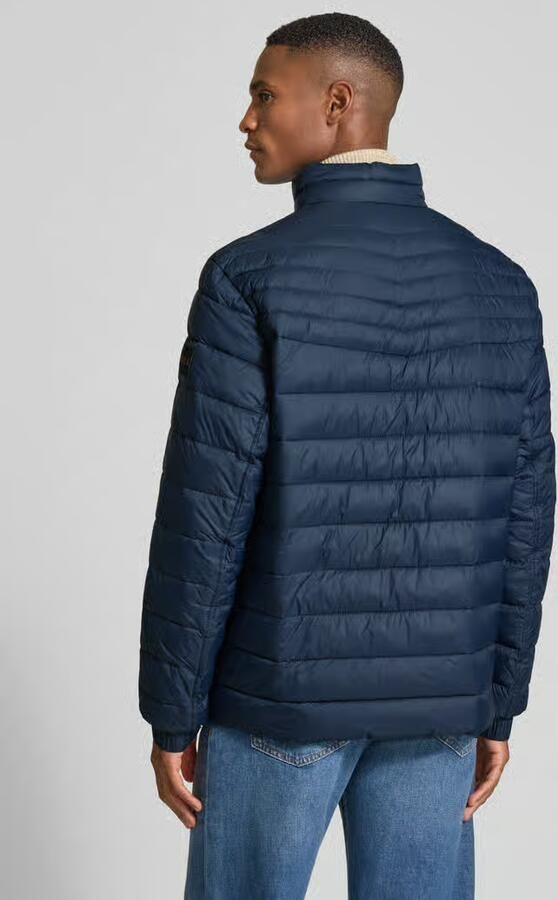 Boss Orange Gewatteerde jas Oden met opstaande kraag slim fit vederlicht waterafstotend - Foto 7