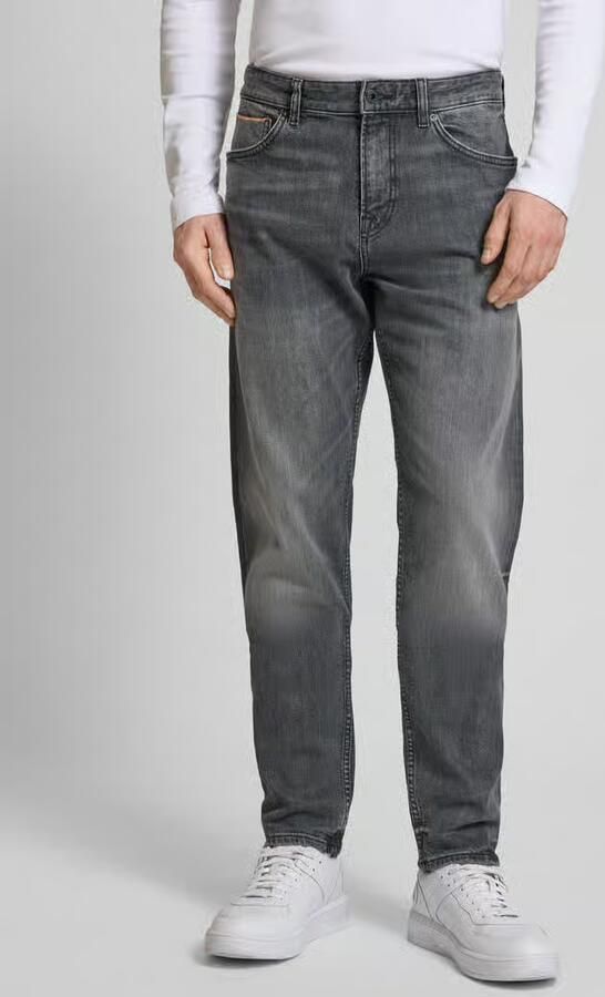 Boss Orange Slim fit jeans met 5-pocketmodel model 'Maine' - Foto 2