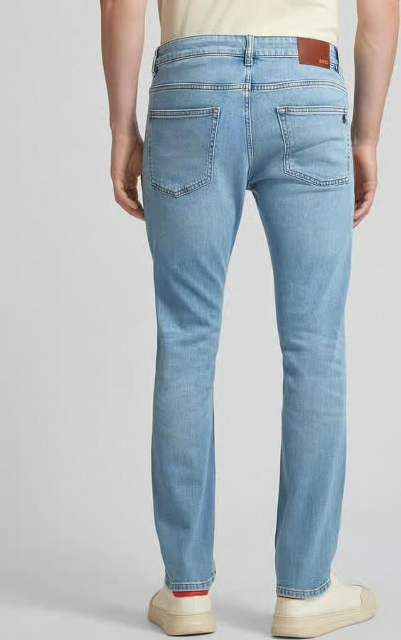 Boss Orange Slim fit jeans Delaware met normale taillehoogte - Foto 15
